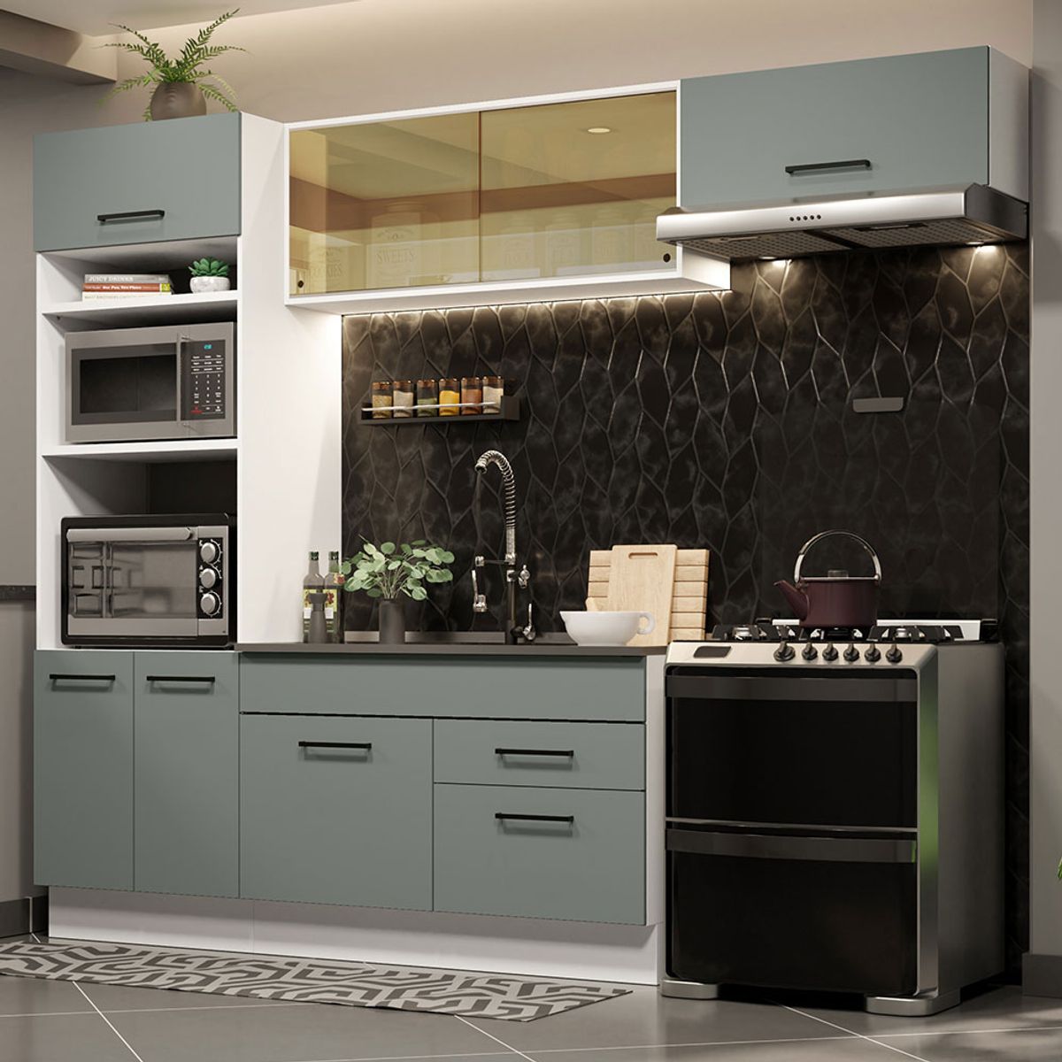 MADESA - Mueble de Cocina Integral Agata 270 cm 04