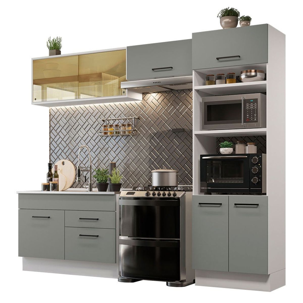 MADESA - Mueble de Cocina Integral Agata 270 cm 05