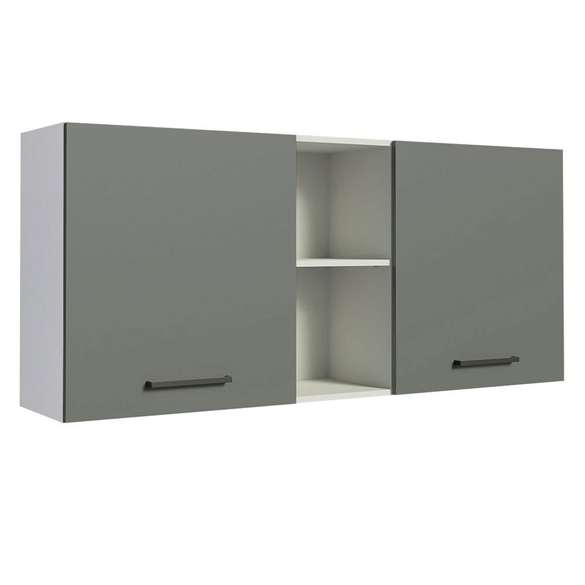MADESA - Alacena de Cocina Agata 150 cm 2 Puertas 2 Nichos Centrales