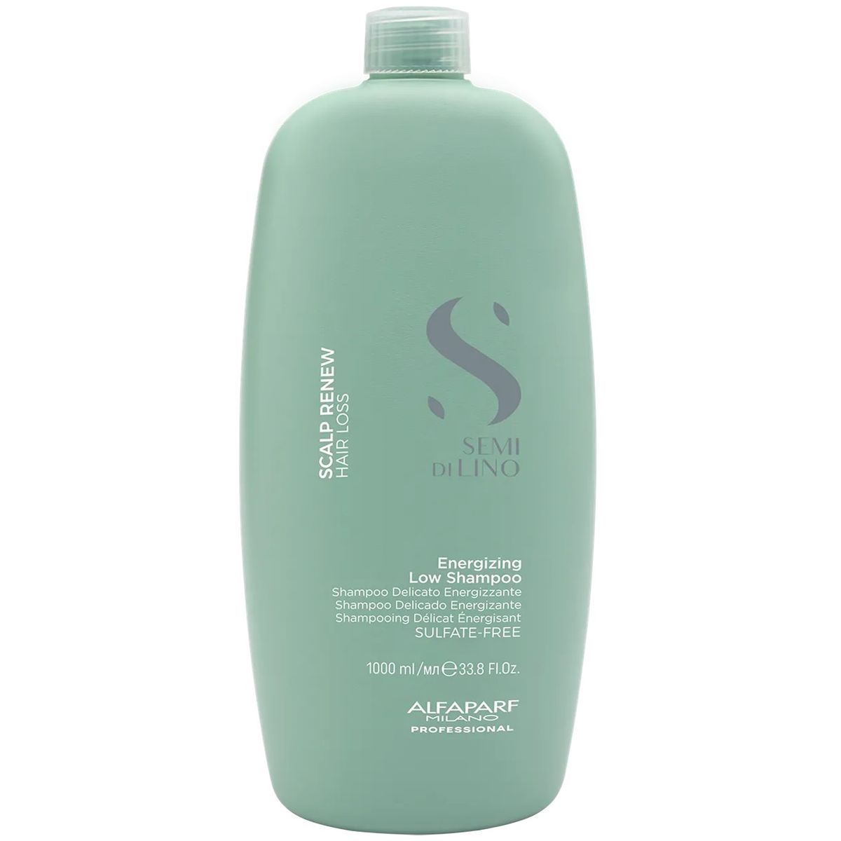 ALFAPARF MILANO - Shampoo Anticaída 1000ml  Ampollas Alfaparf Scalp Renew Hair Loss