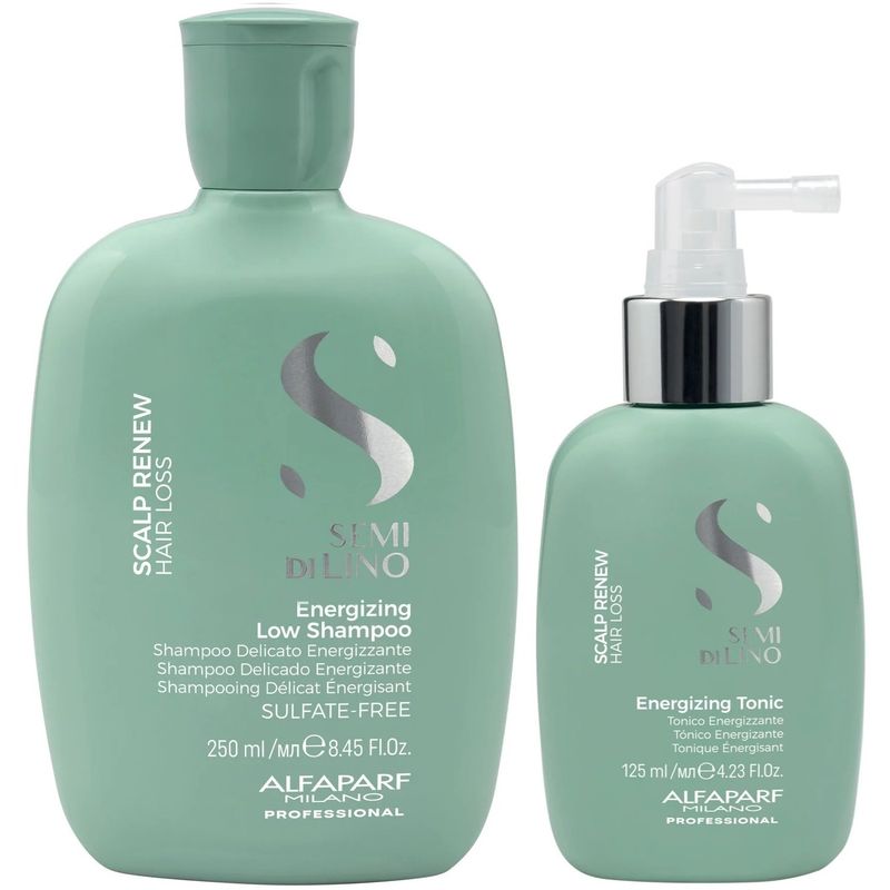 ALFAPARF MILANO - Shampoo Anticaída 250ml  Tónico Alfaparf Scalp Renew Hair Loss