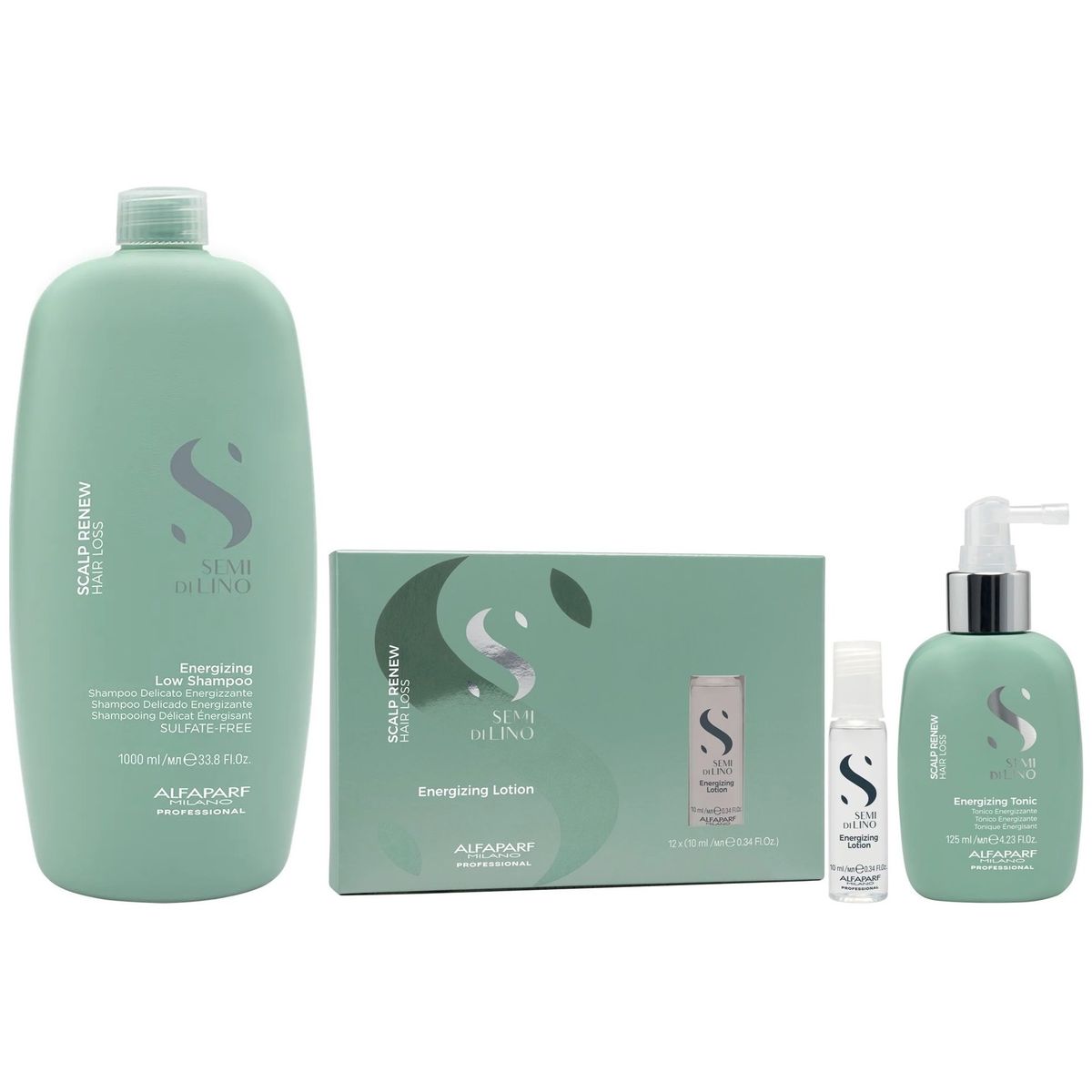 ALFAPARF MILANO - Tratamiento Anticaída Sin Sal Alfaparf Scalp Renew Hair Loss 1000ml