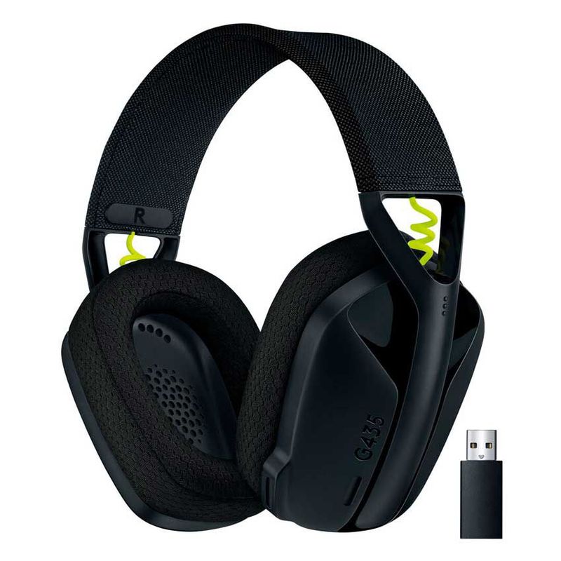 LOGITECH - Audífono Bluetooth Logitech G435 C Micrófono USB Wireless - Negro