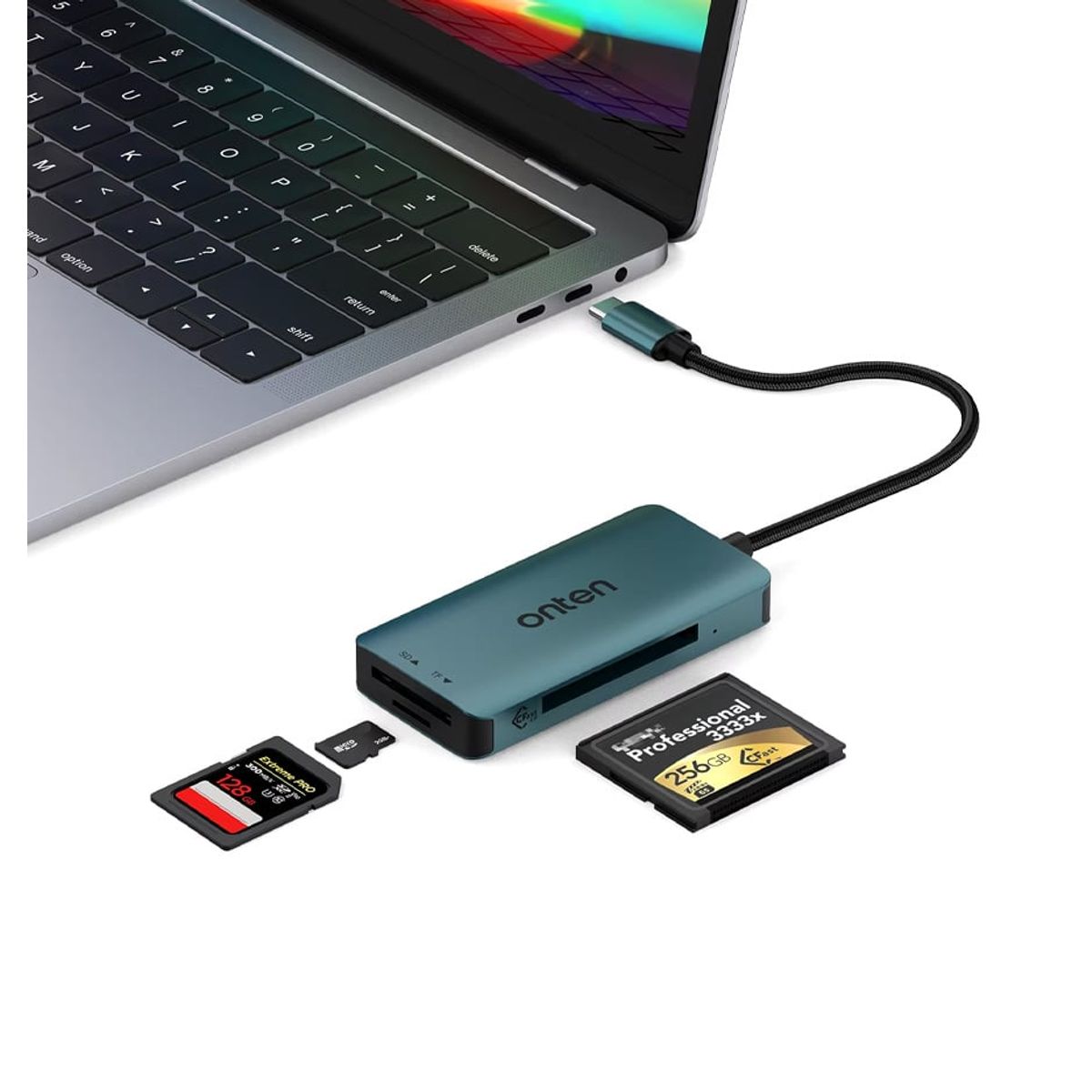 UGREEN - Lector Tarjetas Cfast 2.0 Dual Usb 3.0 Usb C Otg Android