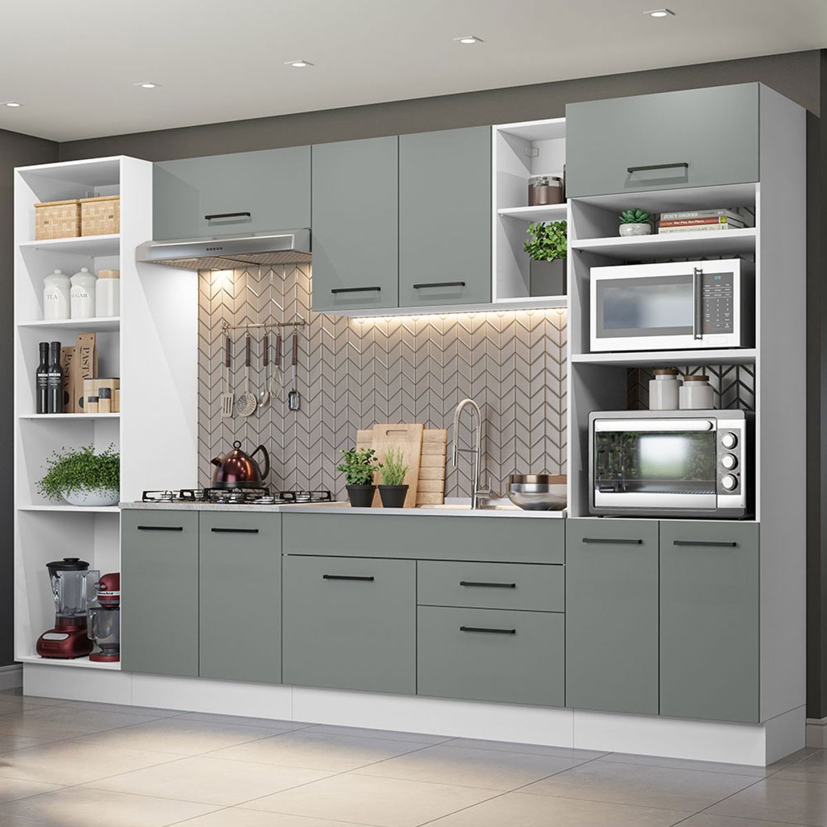 MADESA - Mueble de Cocina Integral Agata 330 cm 02