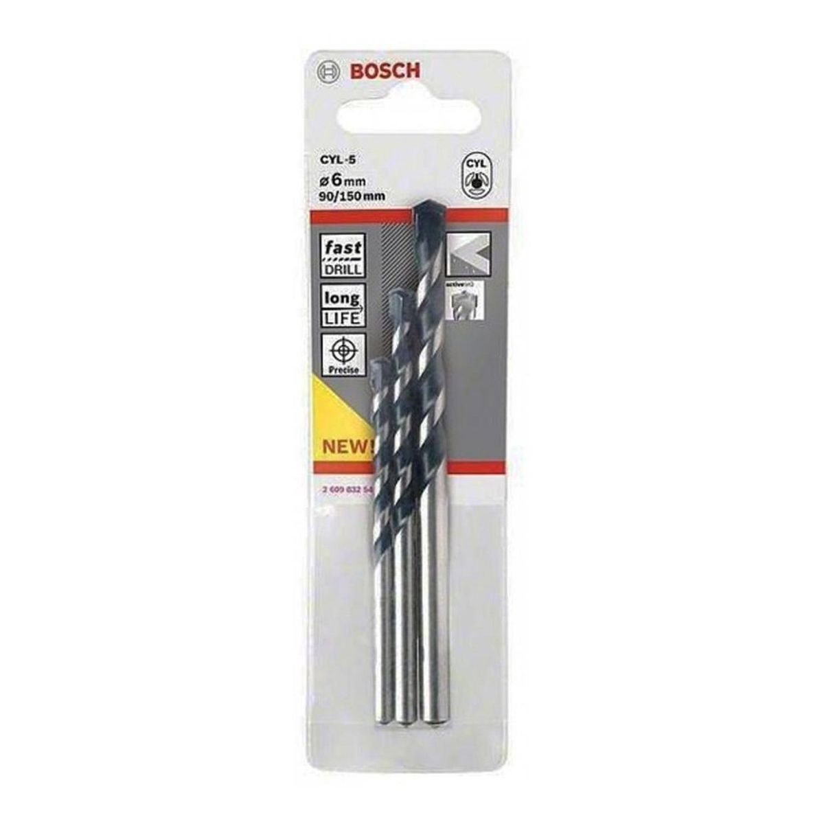 BOSCH - Set Broca pConcreto Bosch CYL-5