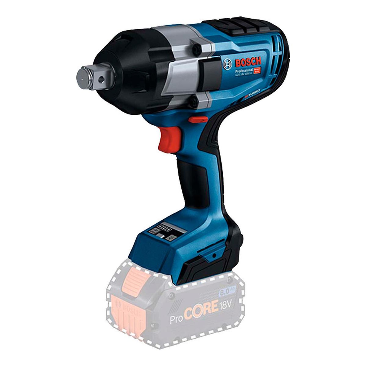 BOSCH - Llave de Impacto 19mm Bosch GDS 18V-1050 H