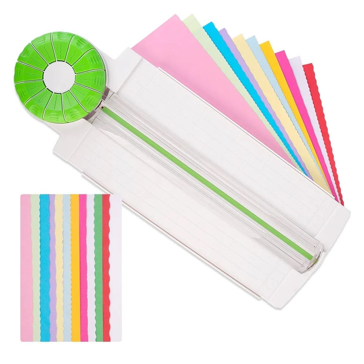 GENERICO - Cortador de Formas de Papel 12 cortes en 1