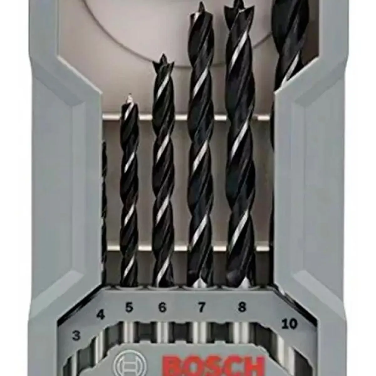 BOSCH - Set 07 Pzas Brocas Para Madera 3/4/5/6/7/8/10mm Bosch