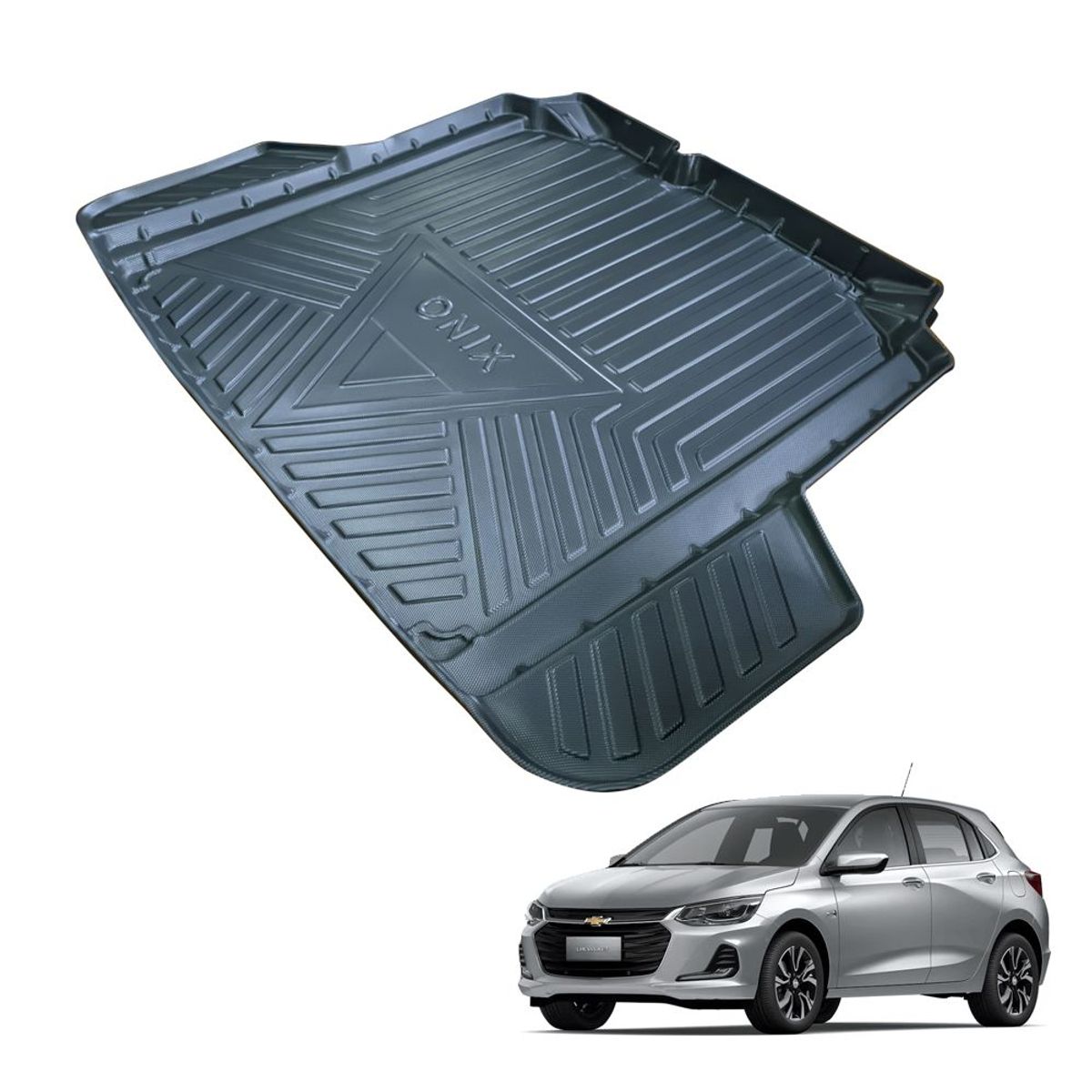 OZ TUNNING - Piso de Maletera Tipo Bandeja para Chevrolet Onix Sedán