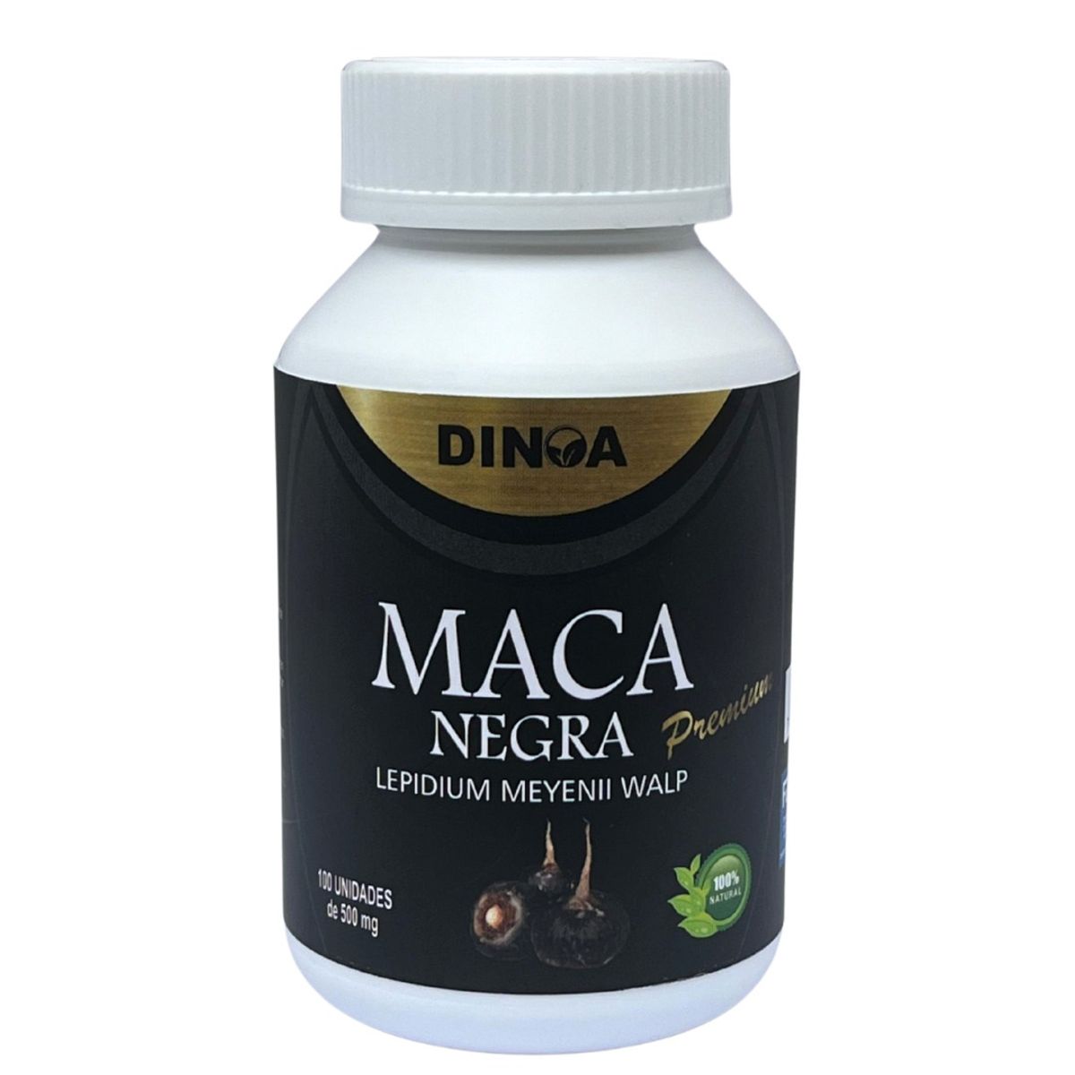 DINOA - Maca Negra Cápsulas x 100 Dinoa- Energía-Vitalidad-Equilibrio Hormonal