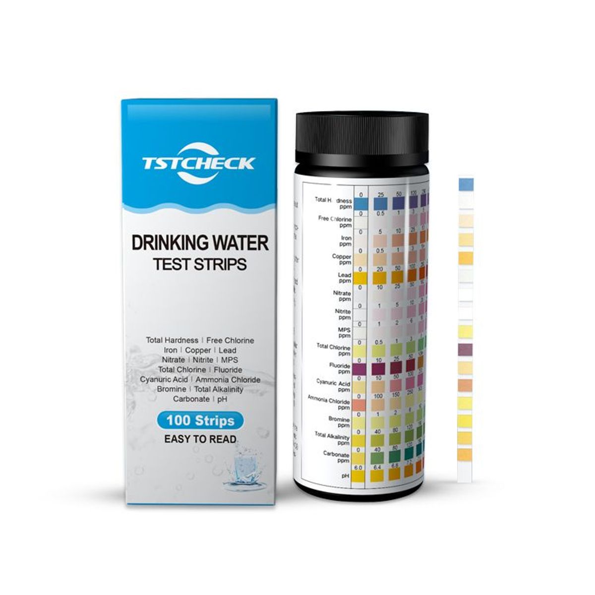 GENERICO - Medidor De PH Cloro Dureza Calidad De Agua 16 En 1