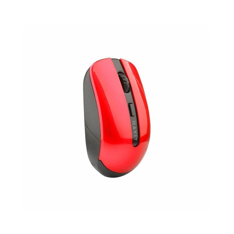 HAVIT - Mouse Inalámbrico MS989GT Rojo