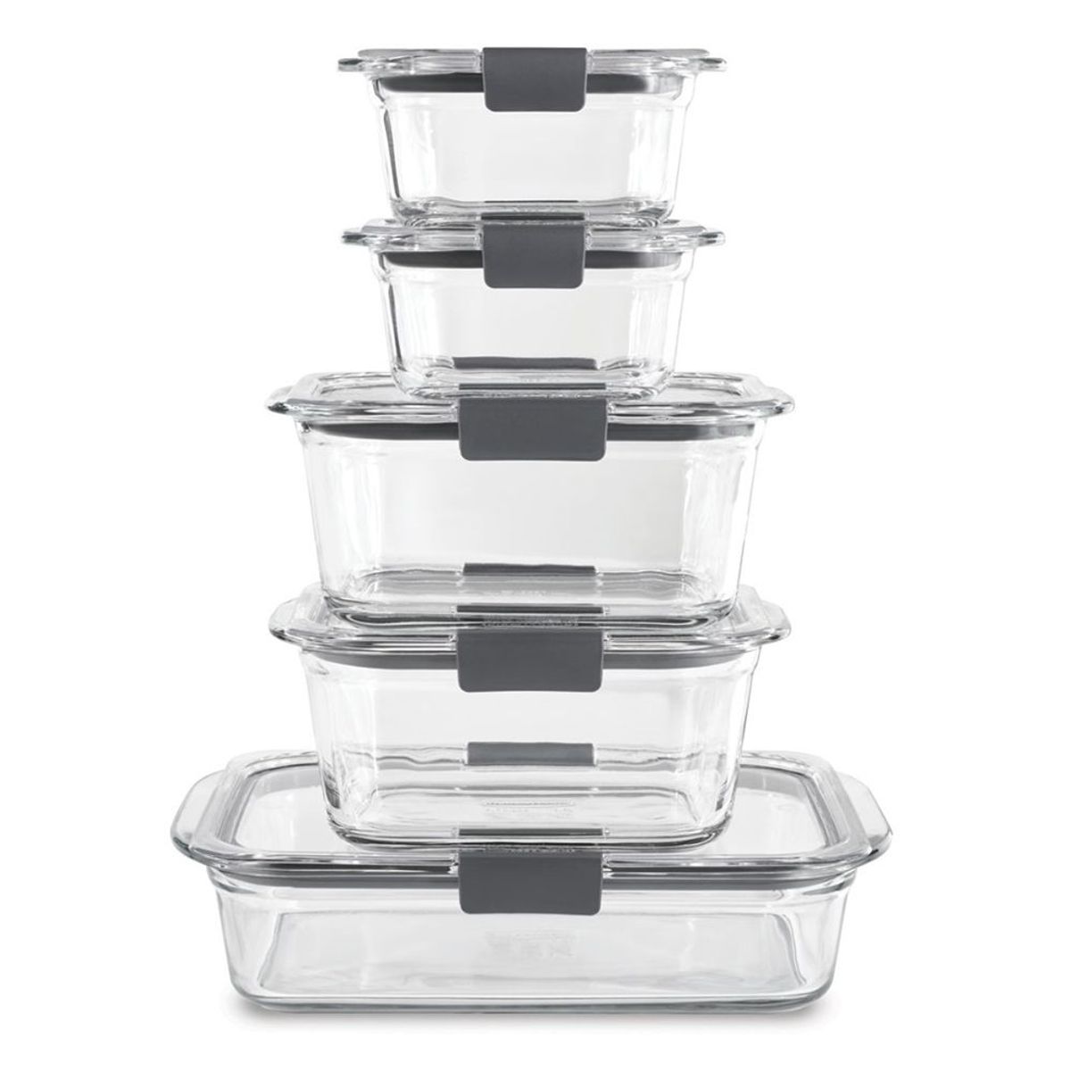 RUBBERMAID - 5 Recipientes para Alimentos Rubbermaid 2125081