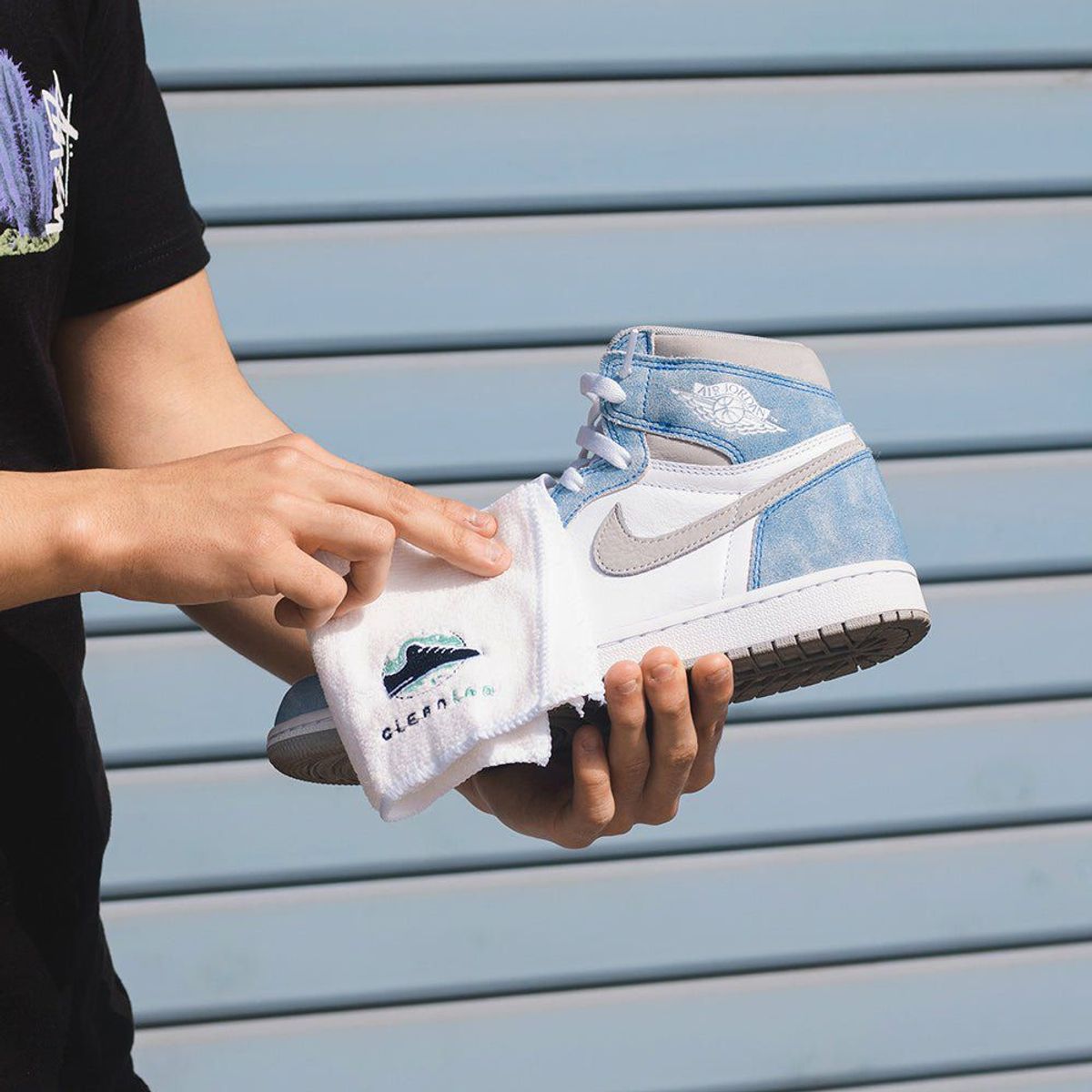 CLEAN LAB - Toalla Microfibra Premium - Limpieza de Zapatillas