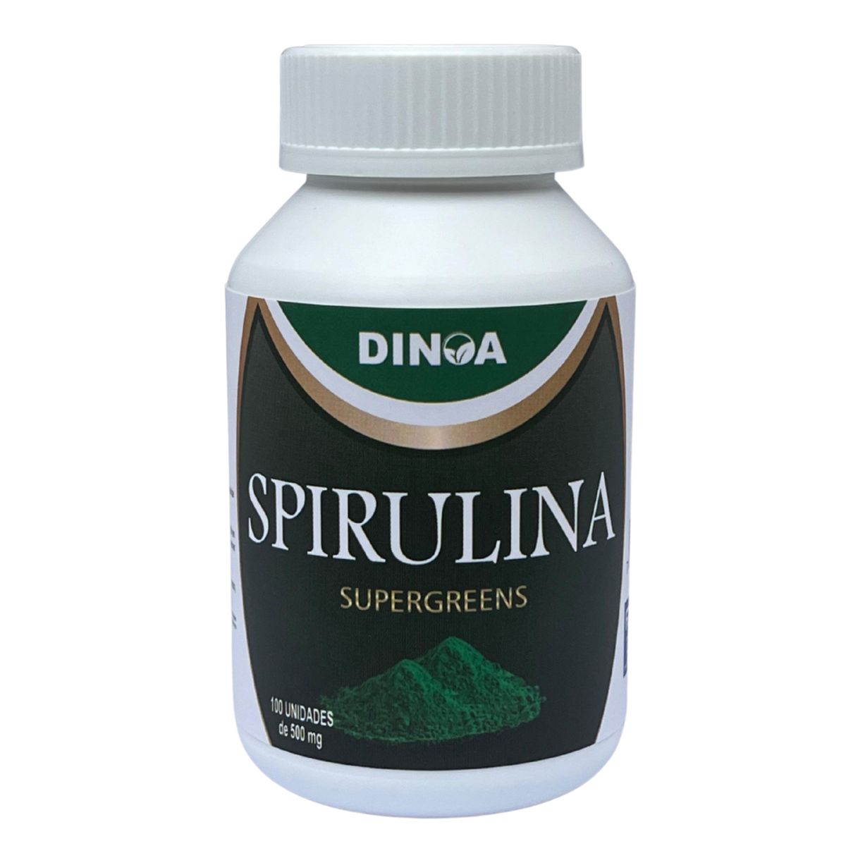 DINOA - Spirulina  Cápsulas x 100 Dinoa - Proteínas -nutrición- defensa