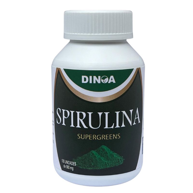 DINOA - Spirulina  Cápsulas x 100 Dinoa - Proteínas -nutrición- defensa