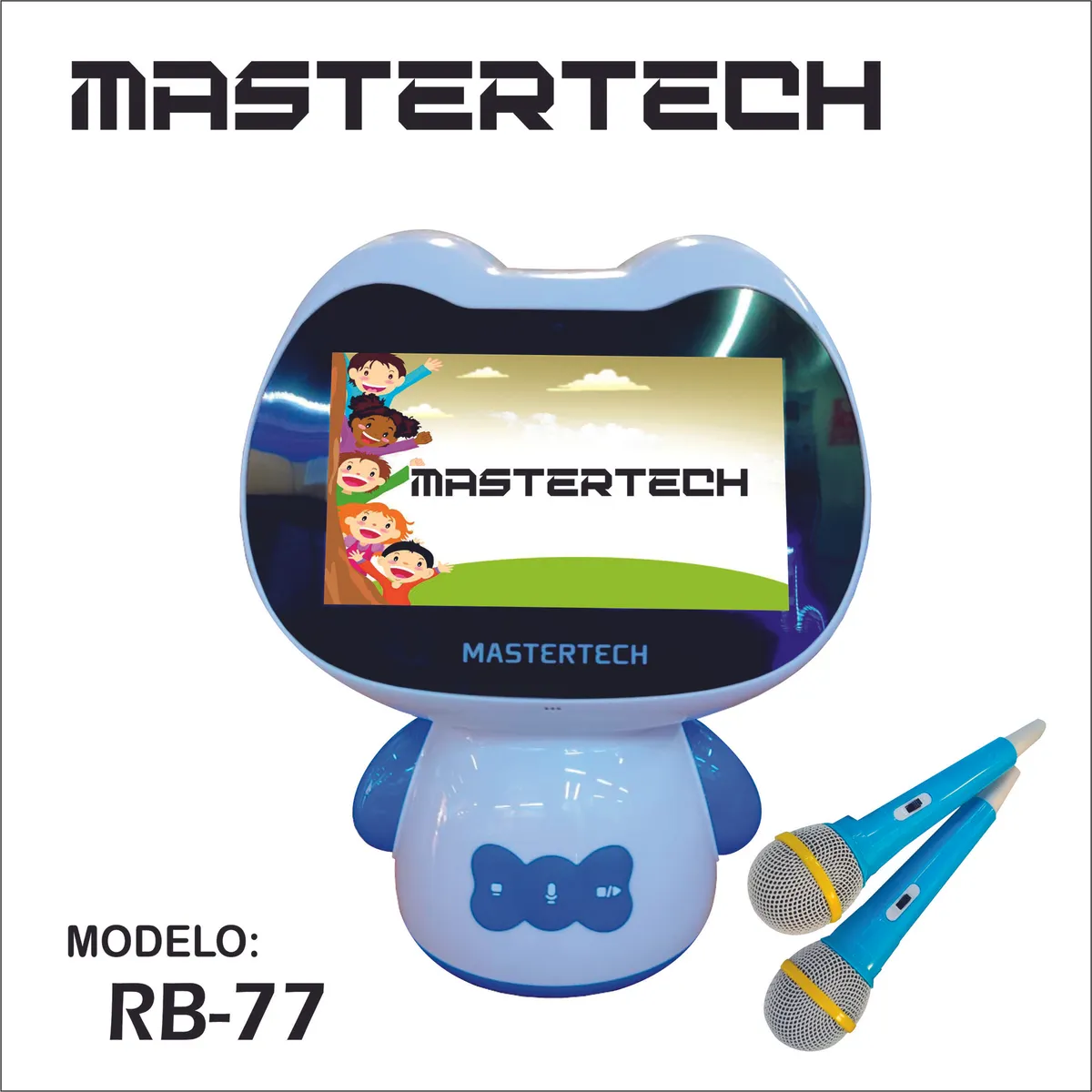 MASTERTECH - TABLET KIDS MASTERTECH 7'' RB-77 16GB 2GB  ANDROID 8.1 - AZUL