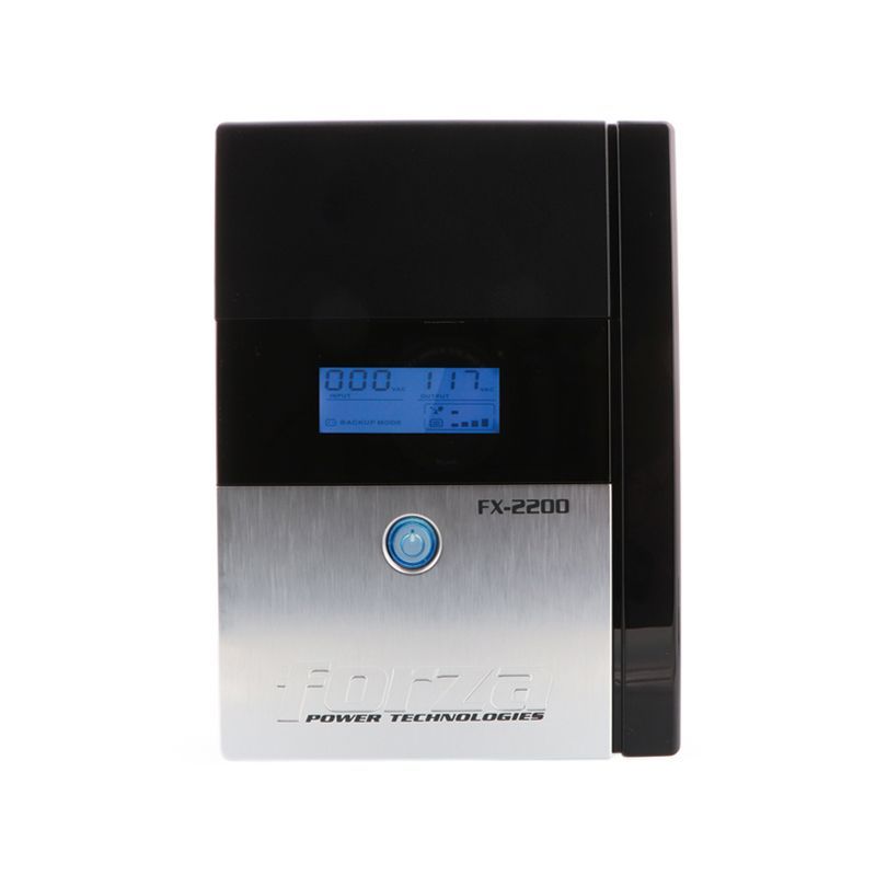 FORZA - UPS Interactiva 2200VA/1200W, 8 Tomas FX-2200LCD-U - Forza