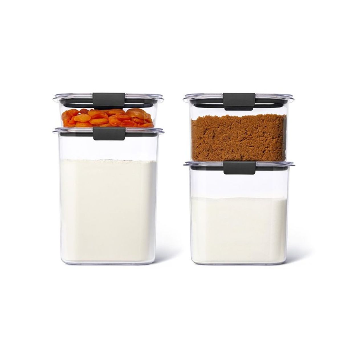 RUBBERMAID - 4 Recipientes de Alimentos Rubbermaid 1994251