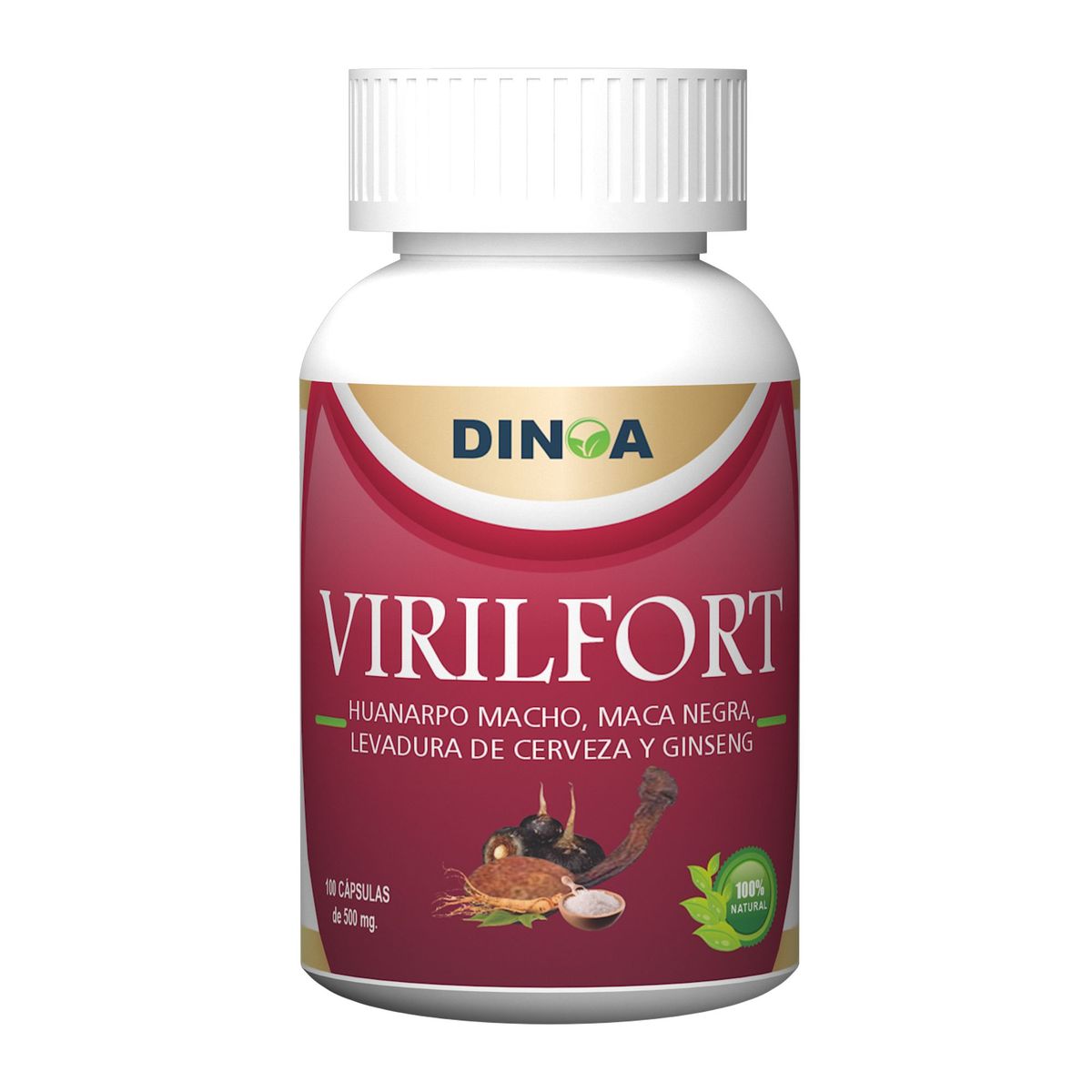 DINOA - Vilrilfort 100 Cápsulas 500mg Dinoa