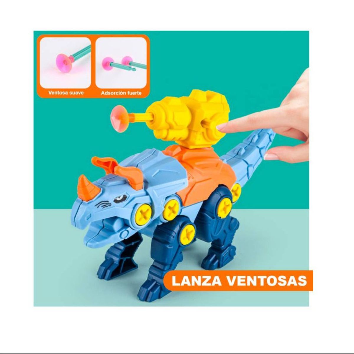 GENERICO - Dinosaurio Armable - 1 Unidad