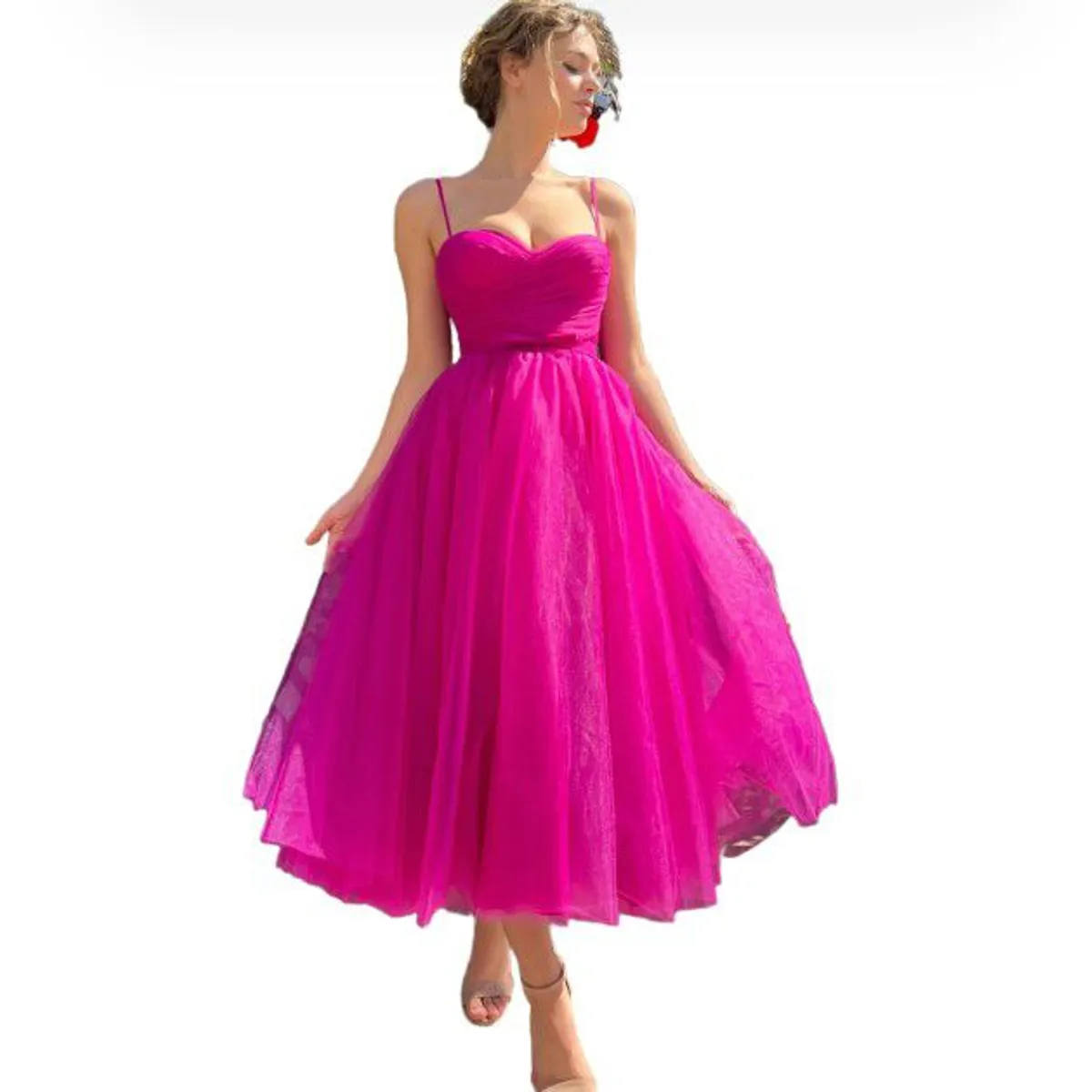 GENERICO - Vestido de fiesta elegante para mujer