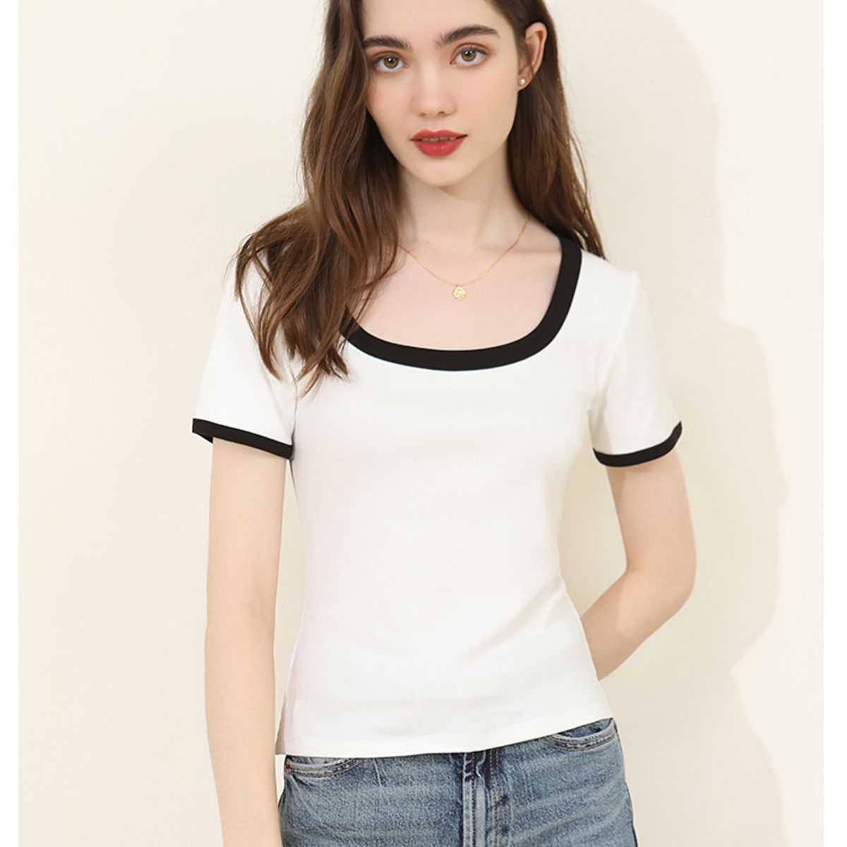 BLWOENS - Camiseta de manga corta casual para mujeres