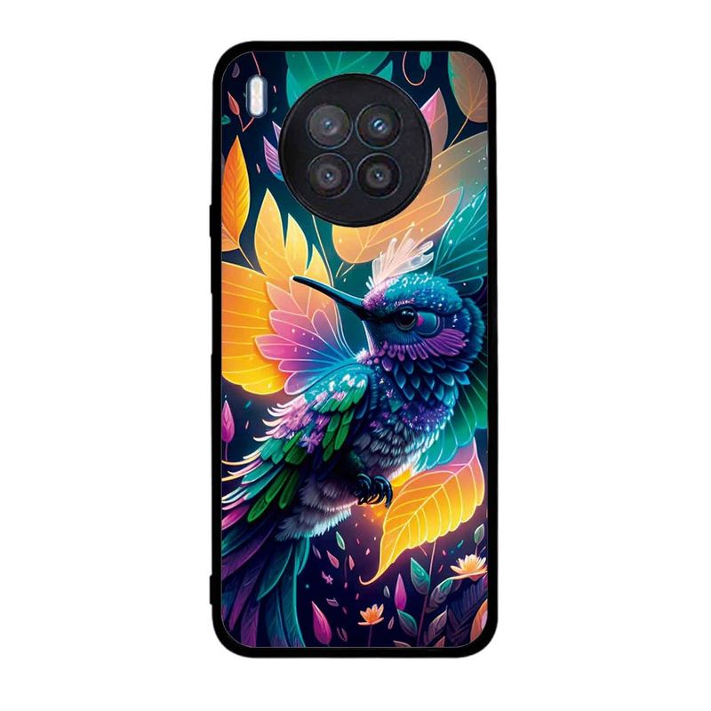 Custodia DOINK Armor Per Huawei Nova 8i/Honor 50 Lite: TPU+PC Antiurto Con Anello Portacellulare E Supporto Magnetico, Nero