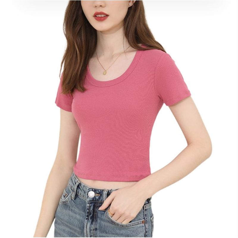 BLWOENS - Camiseta de manga corta casual para mujeres