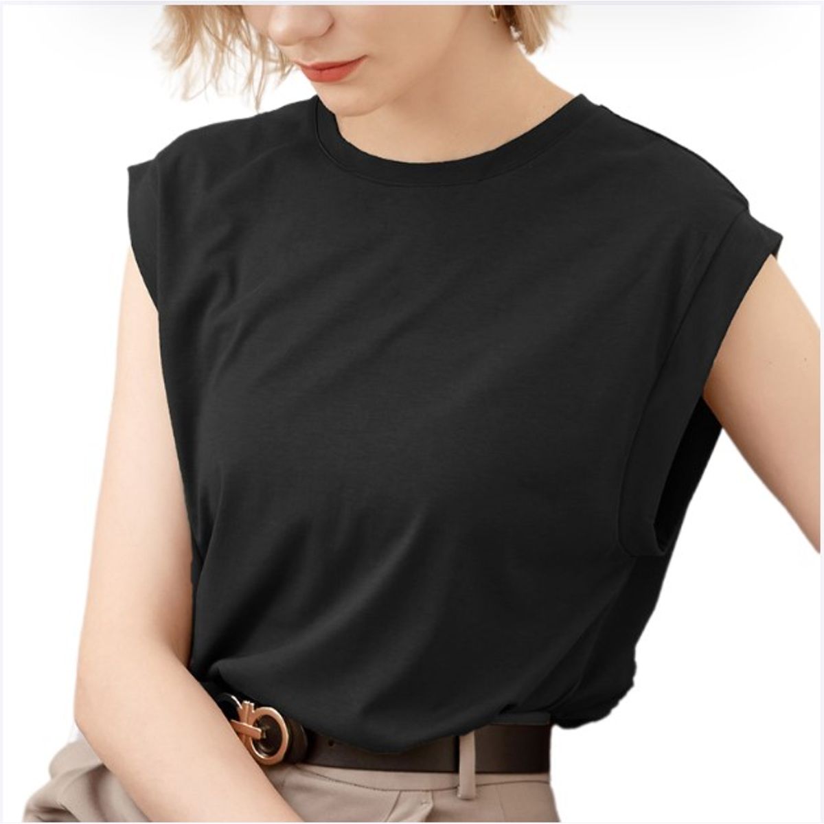 BLWOENS - Camiseta de manga corta casual para mujeres