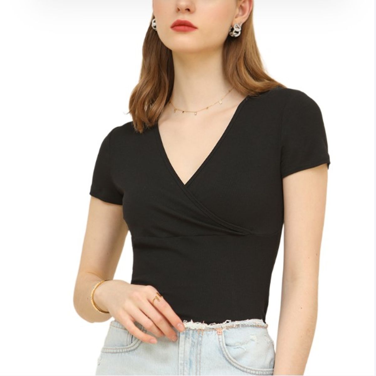 BLWOENS - Camiseta de manga corta casual para mujeres