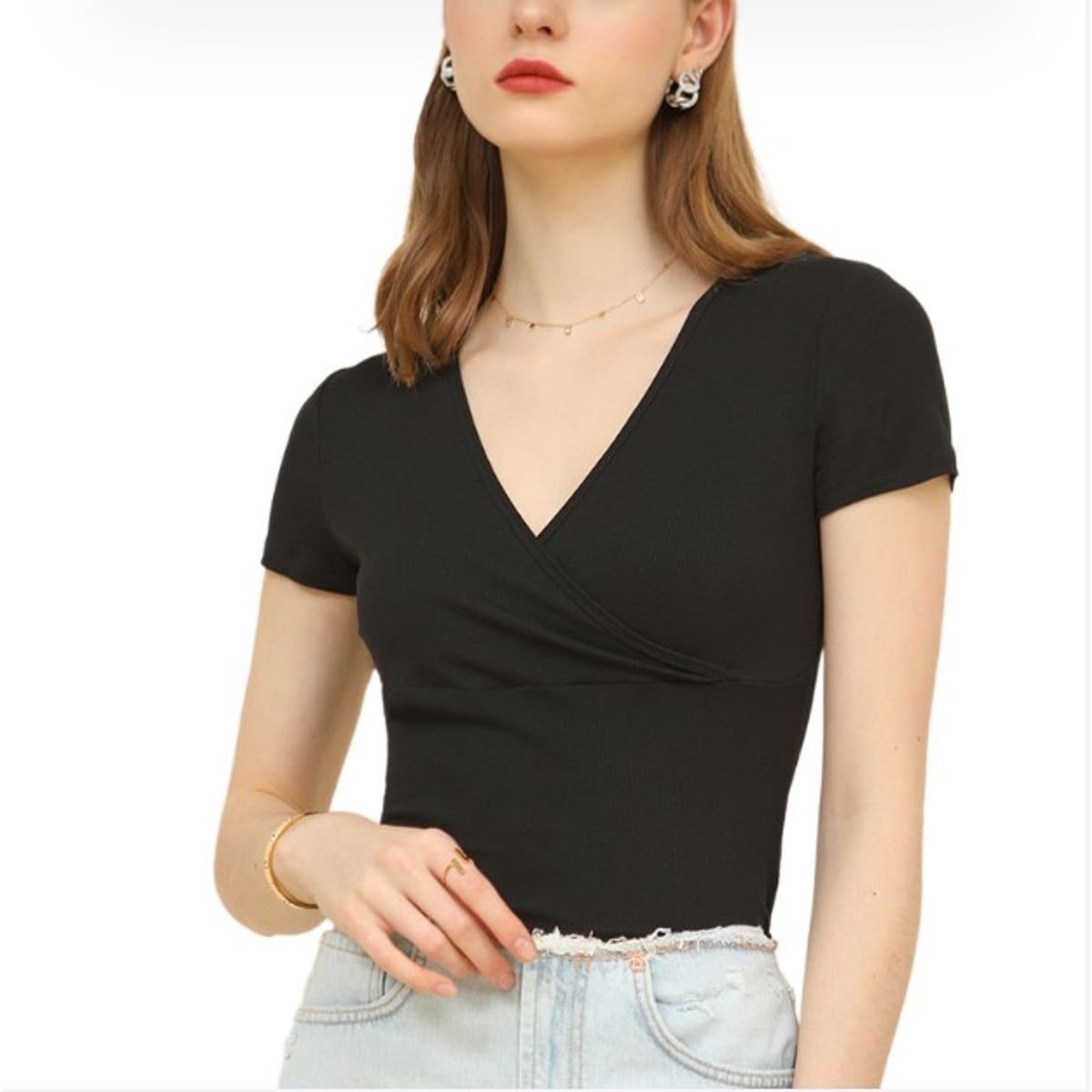 BLWOENS - Camiseta de manga corta casual para mujeres