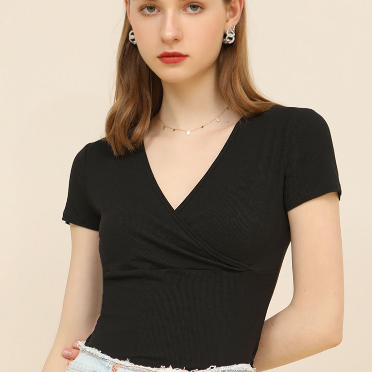 BLWOENS - Camiseta de manga corta casual para mujeres