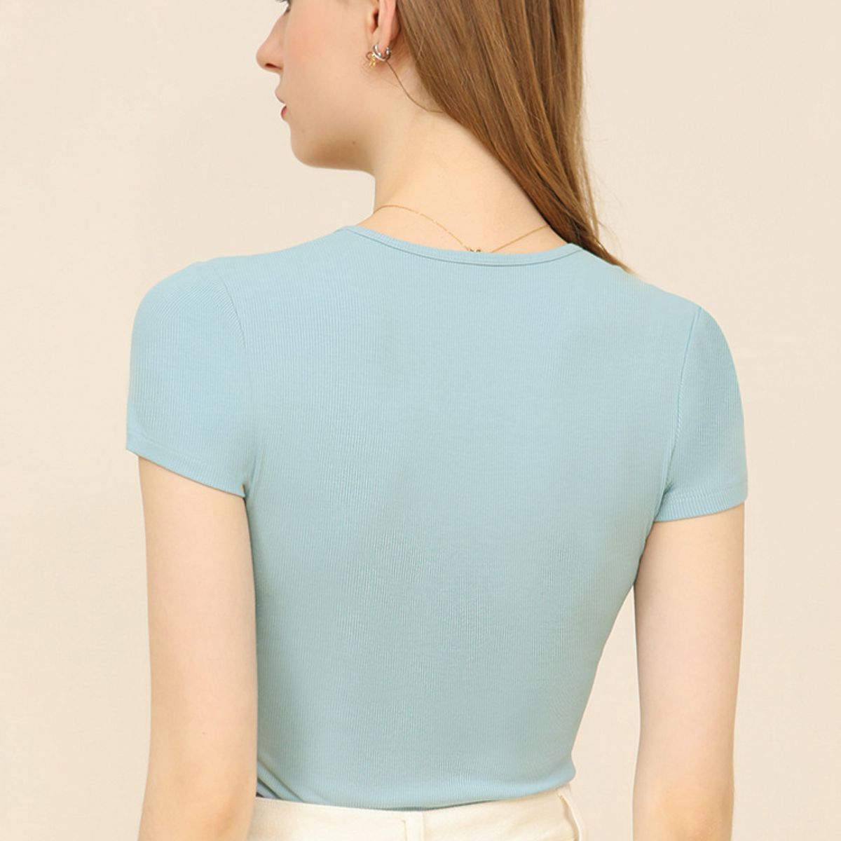 BLWOENS - Camiseta de manga corta casual para mujeres