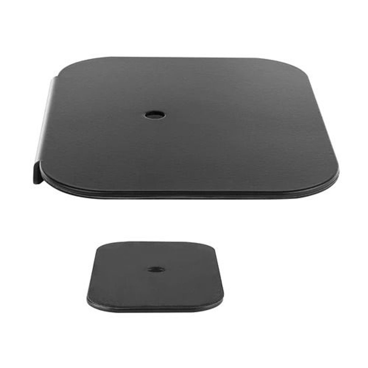 GENERICO - MONTECH - Placa de Refuerzo para Rack de Monitor  Mesa Frágil  Negro