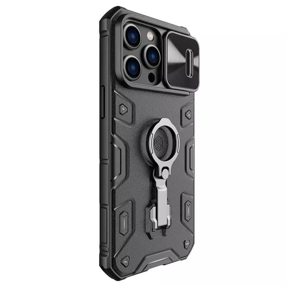 NILLKIN - Funda Nillkin Armor Pro para Apple iPhone 14 Pro Max Negro