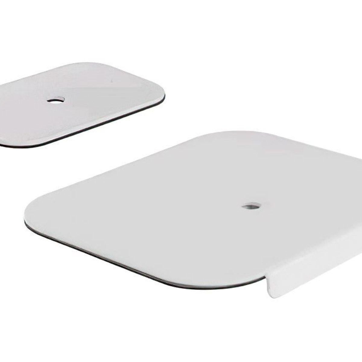 GENERICO - MONTECH - Placa de Refuerzo para Rack de Monitor  Mesa Frágil Blanco