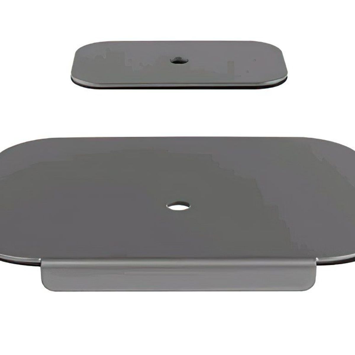 GENERICO - MONTECH - Placa de Refuerzo para Rack de Monitor  Mesa Frágil  Gris