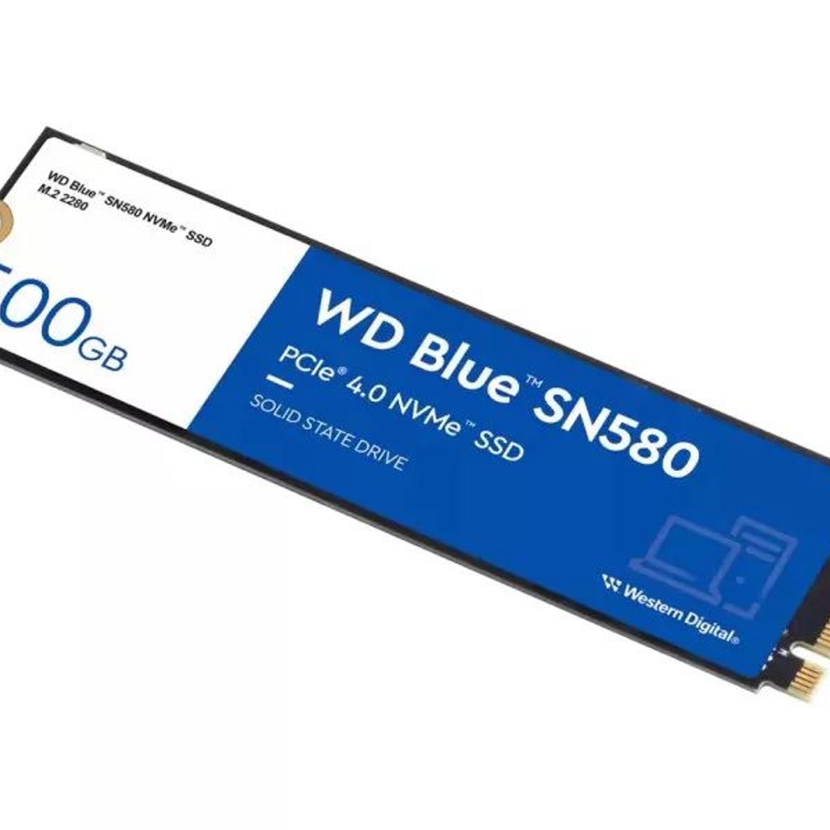 GENERICO - Disco Solido SSD Western Digital SN580 500GB Blue NVME M.2 PCIe 4.0