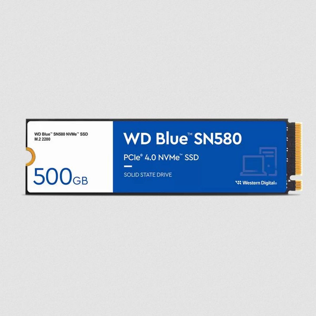 GENERICO - Disco Solido SSD Western Digital SN580 500GB Blue NVME M.2 PCIe 4.0