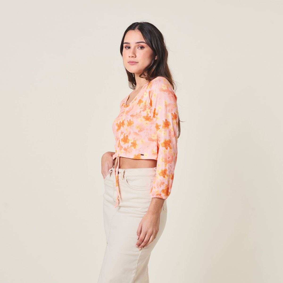 EXIT - Polo Pina Exit Mujer Print