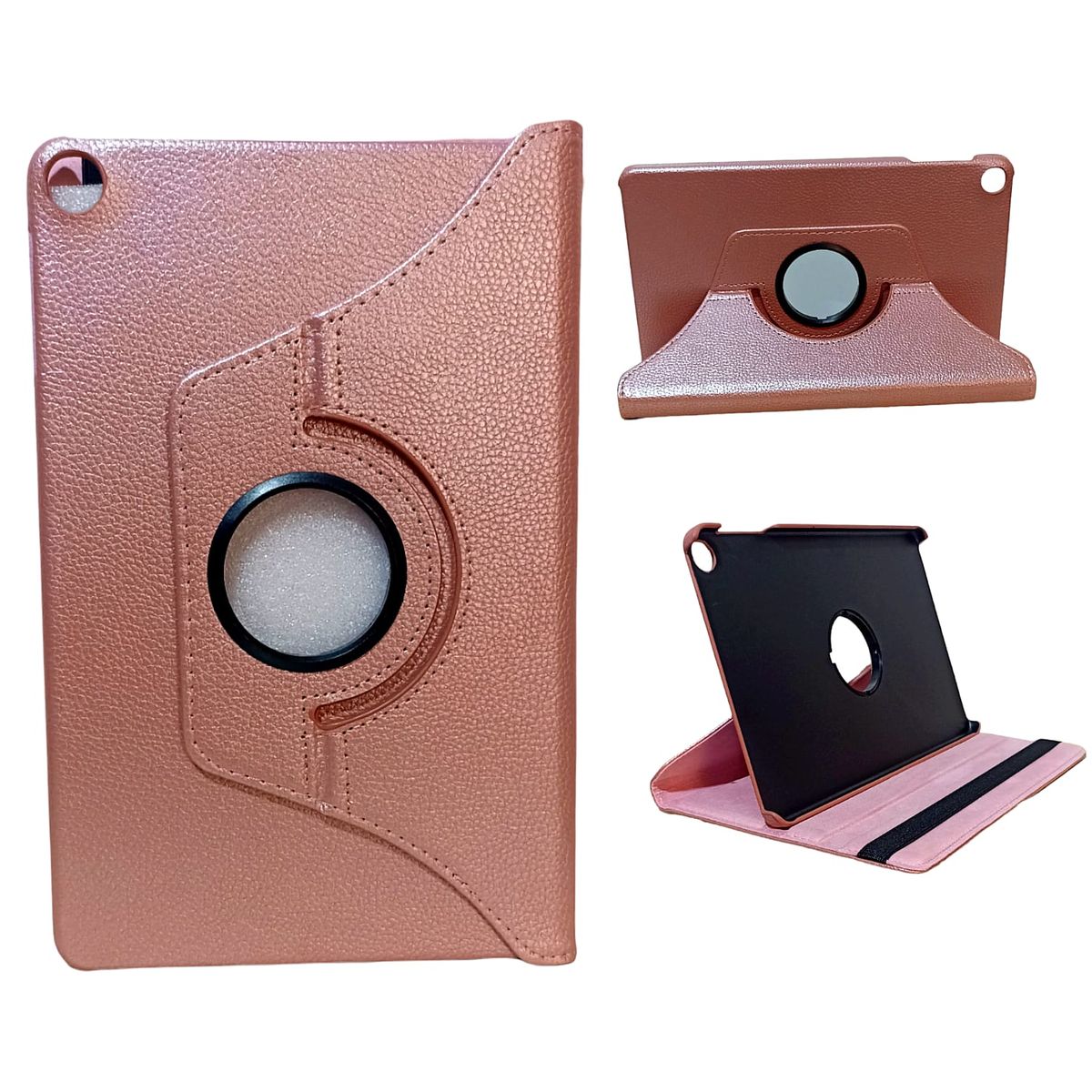 GENERICO - Funda Giratoria para Tablet Huawei Matepad SE 10.4 AGS5-L09 Rosa Gold