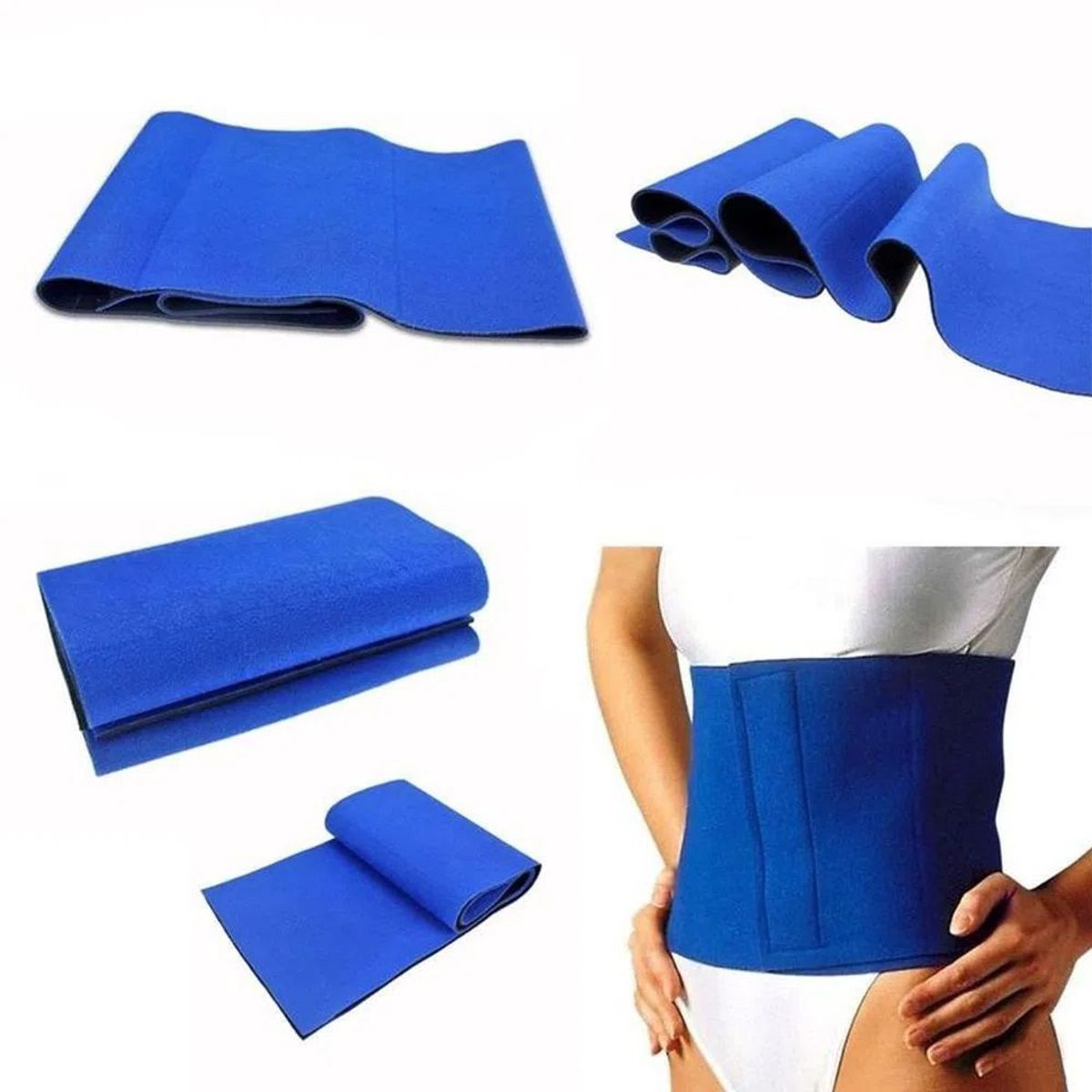 TODO FIT - Faja Negro para Sudar Entrenamiento Cintura Abs Cardio