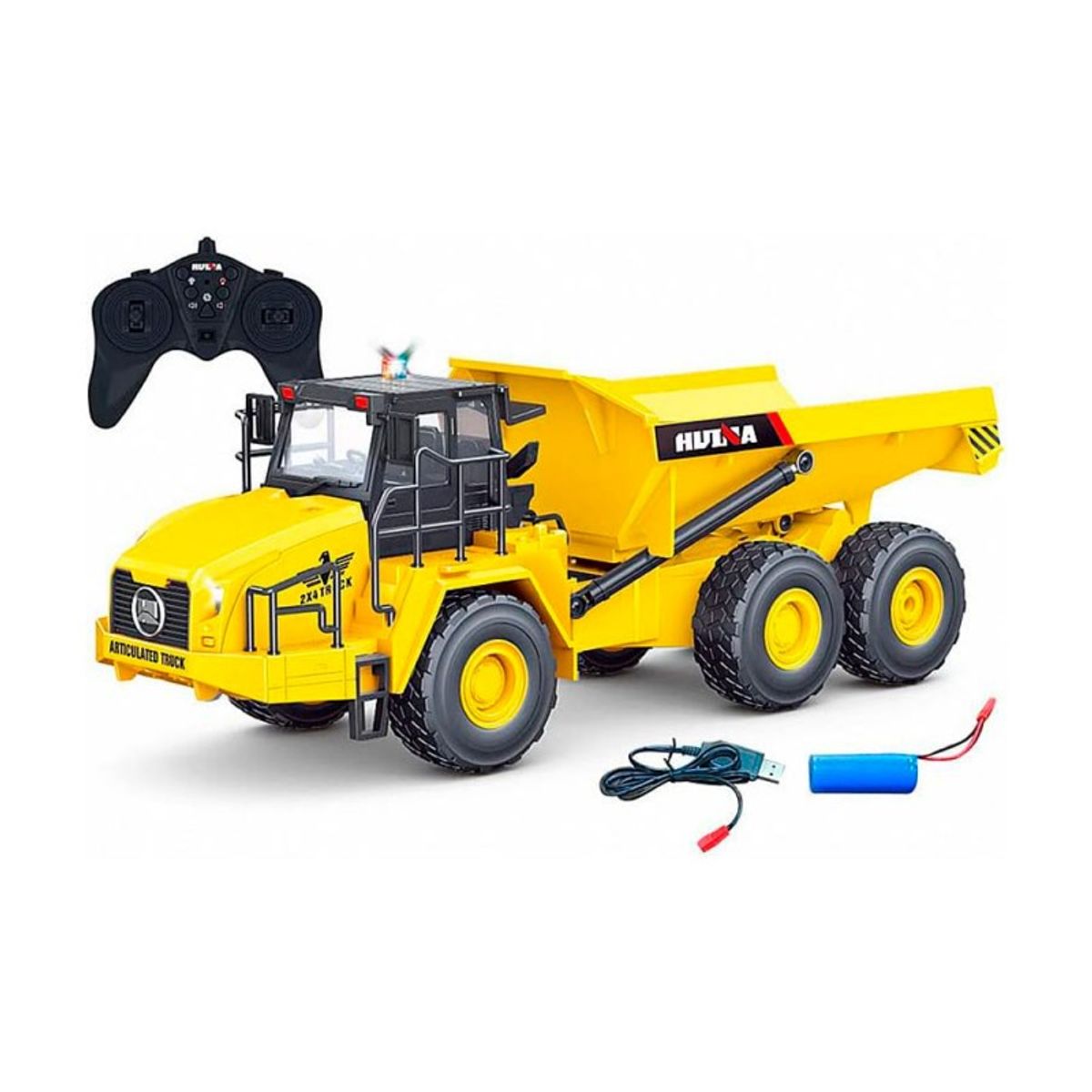 HUINA - Juguete Camión Articulado a Control Remoto Huina 1553