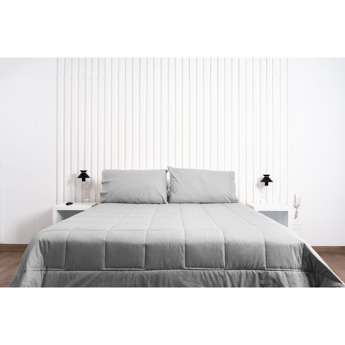 COBITEX HOME - Plumón gris hipoalergénico King cobitex 100 algodón