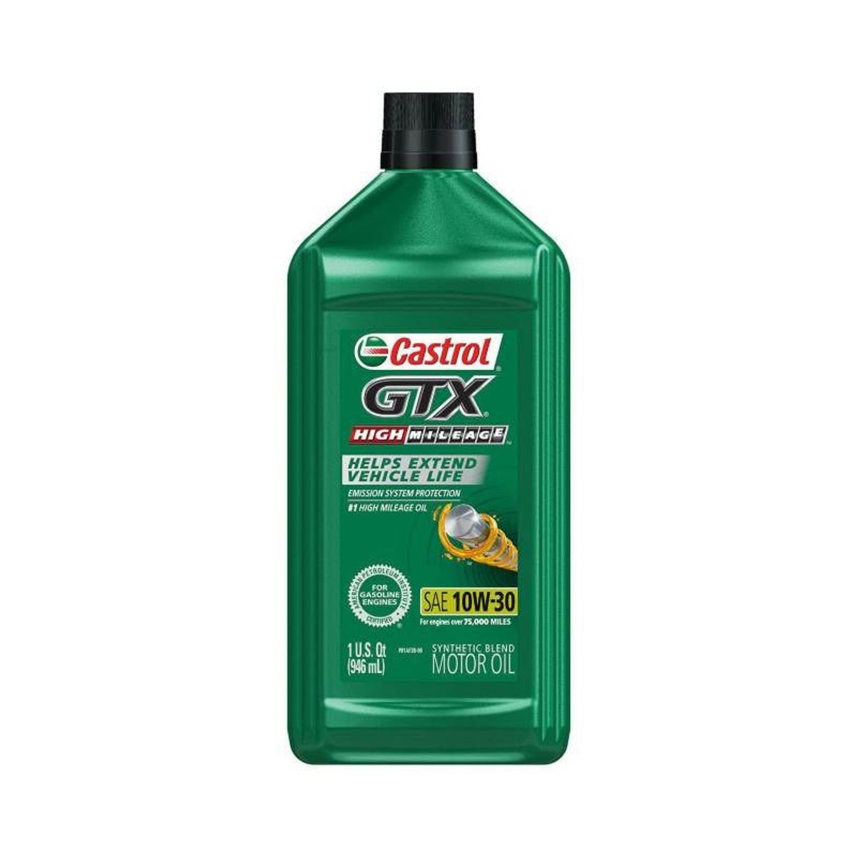 CASTROL - Castrol GTX High Mileage 10W-30 -946 ml