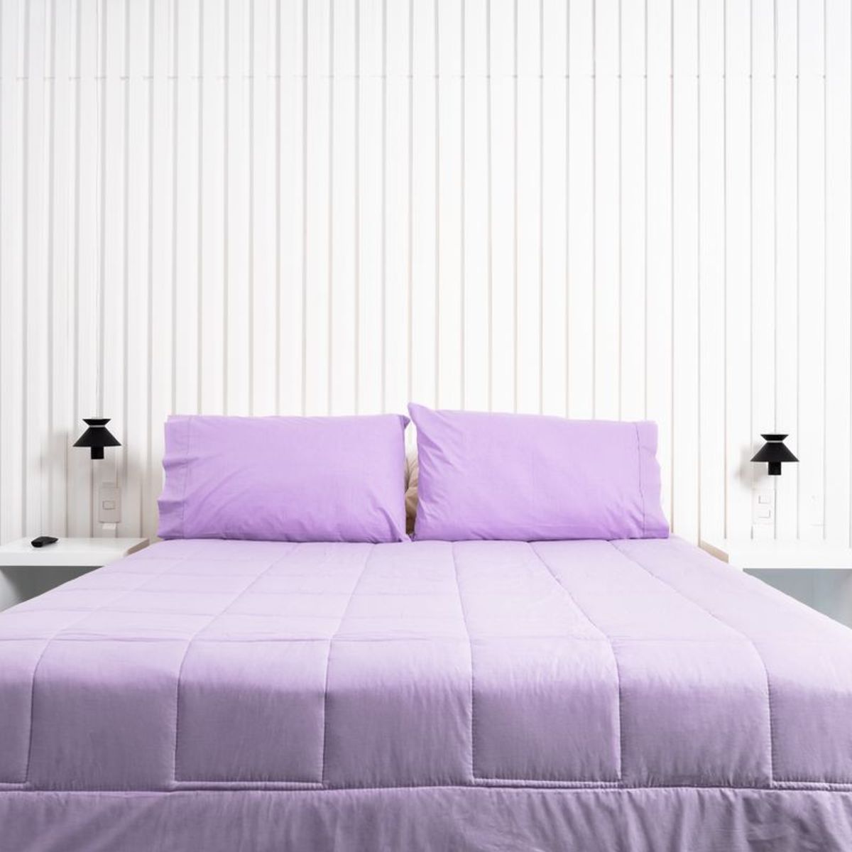 COBITEX HOME - Plumón lila hipoalergénico 2plz cobitex 100 algodón