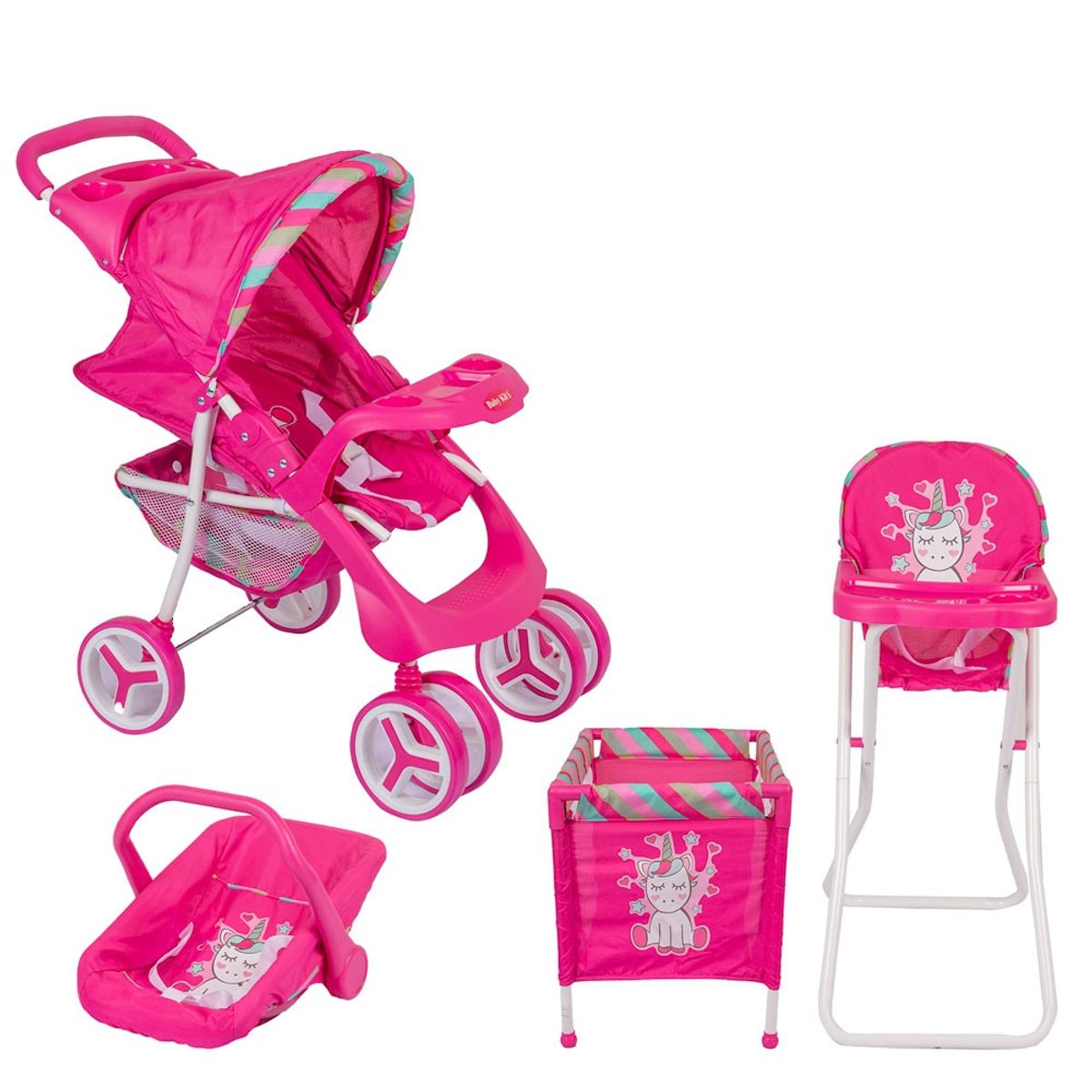 BABY KITS - BABY KITS SET MUÑECA CLASICO UNICORNIO