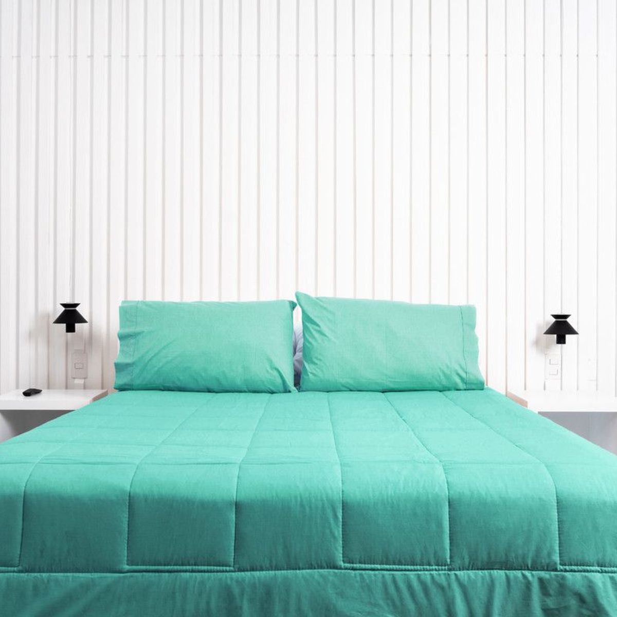 COBITEX HOME - Plumón turquesa hipoalergénico King cobitex 100 algodón.